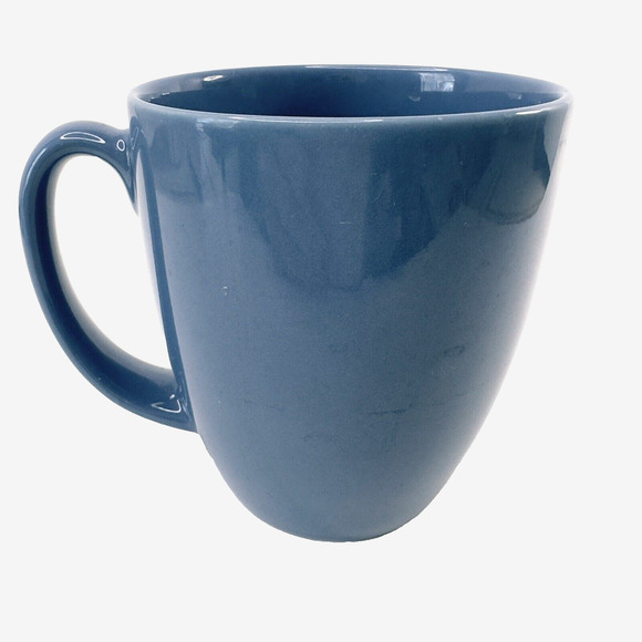 CORELLE Coordinates Stoneware Cup/Mug Ocean Blue 1 Cup VINTAGE - Picture 1 of 10